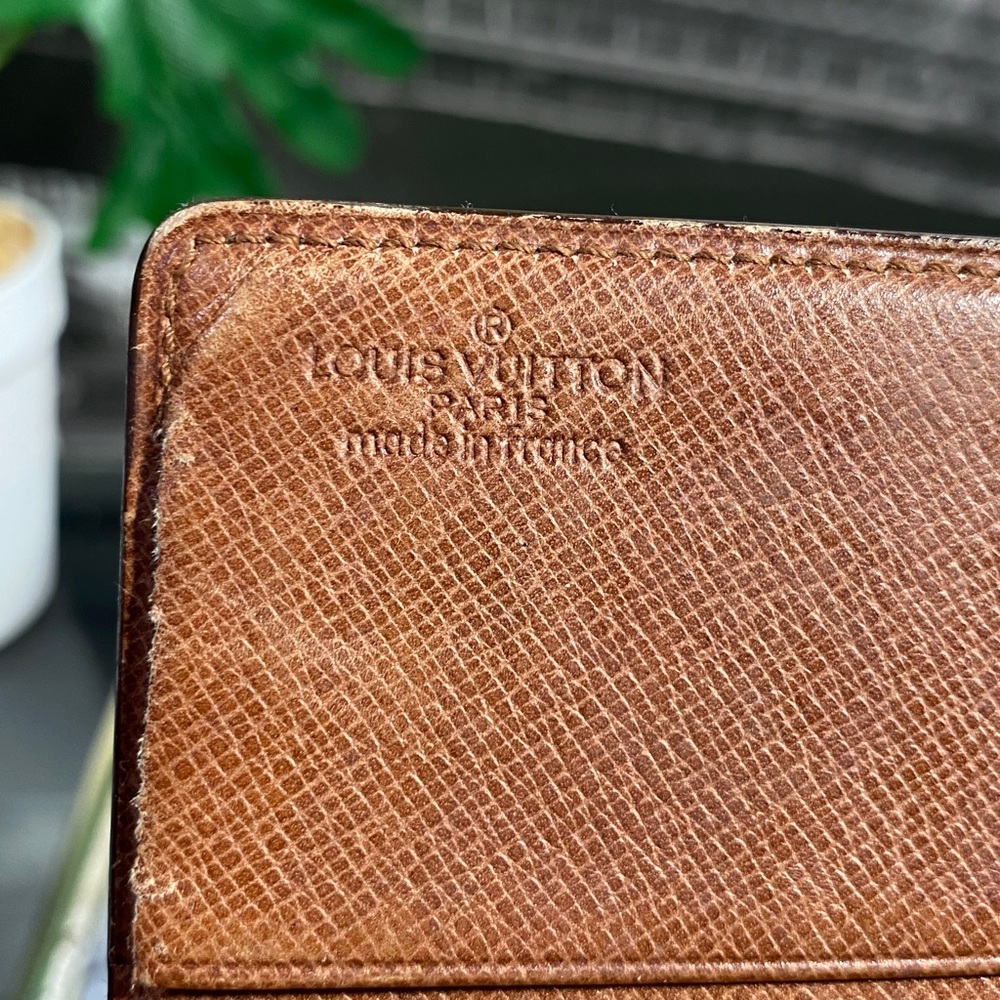 Authentic Louis Vuitton Monogram Checkbook/Phone Long Continental Wallet - Picture 10 of 17